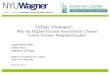 Urban ‘ Pioneers ’ : Why do Higher Income Households Choose Lower Income Neighborhoods? Ingrid Gould Ellen Keren Horn Katherine O’Regan Wagner School/Furman