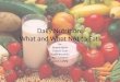 Daily Nutrition: What and What Not to Eat! By: Shayna Sadow Chaucer Cook Sophie Bronstein Sean Callaghan Lauren Ludwig