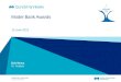 © 2012 OLIVER WYMAN FINANCIAL SERVICES Bob Meara Sr. Analyst 13 June 2012 Model Bank Awards