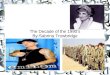 The Decade of the 1990's By:Sabrina Trowbridge. 1990 Saddam Hussein orderd Iraq invastion of neighboring Kuwait.Thestrength and coalition forcefully backed