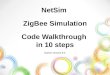 NetSim ZigBee Simulation Code Walkthrough in 10 steps NetSim Version 8.3