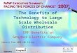 1 The Benefits of Technology to Large Scale Wholesale Distribution ERP Benefits at Graybar Electric Company Updated from 2006 10K filing