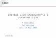 G050259-00-D Initial LIGO improvements & Advanced LIGO P Fritschel PAC Meeting LLO, 18 May 2005