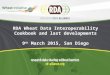 RDA Wheat Data Interoperability Cookbook and last developments 9 th March 2015, San Diego