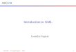 CSE 5330 © Leonidas Fegaras XML1 Introduction to XML Leonidas Fegaras