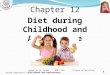 1 Second semester 14 -15 Chapter 12 Diet during Childhood and Adolescence Bader A. EL Safadi BSN, MSc Science of Nutrition Childhood and Adolescence