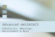 Advanced eWiSACWIS Checklists, Meetings, Recruitment & More