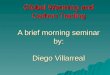 Global Warming and Carbon Trading A brief morning seminar by: Diego Villarreal