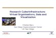 Research Cyberinfrastructure: Virtual Organizations, Data and Visualization Chaitan Baru San Diego Supercomputer Center UC San Diego