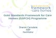 Sharon Cansdale GSFFacilitator Gold Standards Framework for Care Homes (GSFCH) Programme