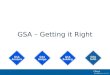 GSA – Getting it Right. 2 What's New GSA 8.7? New Steel Design Codes New RC slab design codes New Footfall Analysis Codes — BS 6841:1987; BS 6472-1 -
