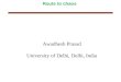 Route to chaos Awadhesh Prasad University of Delhi, Delhi, India