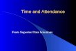 Time and Attendance From Superior Data Solutions