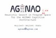 Heuristic Search in Program Space for the AGINAO Cognitive Architecture Wojciech (Wojtek) Skaba aginao @ aginao.com (.com)