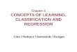 Chapter 4 CONCEPTS OF LEARNING, CLASSIFICATION AND REGRESSION Cios / Pedrycz / Swiniarski / Kurgan