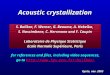 Acoustic crystallization Kyoto, nov. 2003 S. Balibar, F. Werner, G. Beaume, A. Hobeika, S. Nascimbene, C. Herrmann and F. Caupin Laboratoire de Physique