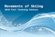 2010 Fall Training Seminar Movements of Skiing. Evolution of an Instructor  What do I teach? (Drills/tasks)  How do I teach? (Progressions)  Why do