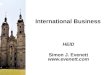 International Business HEID Simon J. Evenett 