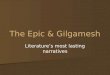 The Epic & Gilgamesh Literature’s most lasting narratives