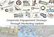 Corporate Engagement Strategy Through Marketing Update