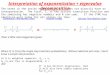 Interpretation of exponentiation + eigenvalue decomposition The terms in the series expansion of P(t) does not directly have an interpretation. The first,