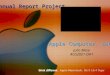Julio Mesa ACG2021-OH1 Apple Computer, Inc. Annual Report Project