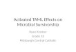 Activated TAML Effects on Microbial Survivorship Ryan Kramer Grade 10 Pittsburgh Central Catholic