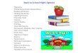 Back to School Night Agenda Welcome PRIDE/Bucket Fillers/Expectations Reading Workshop Writing Workshop Spelling/Phonics Everyday Math Science Social Studies