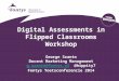 Digital Assessments in Flipped Classrooms Workshop George Szanto Docent Marketing Management g.szanto@fontys.nl @hippity7 Fontys Toetsconferencie 2014