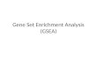Gene Set Enrichment Analysis (GSEA). Gene expression analysis (Microarray & RNA-seq) Gene expression matrix Condition B treated Condition A (untreated)