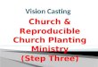 Church & Reproducible Church Planting Ministry (Step Three) 1