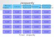Jeopardy $100 Micro Scopes Cells Structure Function Tissues Unicellular Multicellular $200 $300 $400 $500 $400 $300 $200 $100 $500 $400 $300 $200 $100