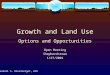 Growth and Land Use Options and Opportunities Open Meeting Shepherdstown 1/27/2001 Randall S. Rosenberger, WVU