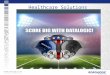 1 Healthcare Solutions. Score Big with the Datalogic Playbook for Healthcare Solutions WIN CASH TODAY IF YOU CAN LEARN:  Who the Healthcare DRAFT PICKS