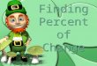 Finding Percent of Change. Percent of Change Finding the Percent of Change Percent of Change – the percent a quantity increases or decreases from the