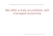 ITIL Managing Across the Lifecycle - eLearning Plus Exam Preparation Program 1 We offer a fully accredited, self- managed eLearning 