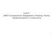ICATT (IMCI-Computerize Adaptation Training Tools) Implementation in Indonesia 1