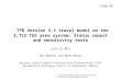 TPB Version 2.3 travel model on the 3,722-TAZ area system: Status report and sensitivity tests July 22,2011 Ron Milone and Mark Moran National Capital
