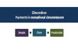Discretion Payments in exceptional circumstances SimpleClearPredictable