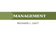 MANAGEMENT RICHARD L. DAFT. Leadership CHAPTER 16