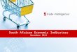 © 2011 Trade Intelligence South African Economic Indicators November 2011