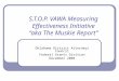 S.T.O.P. VAWA Measuring Effectiveness Initiative “aka The Muskie Report” Oklahoma District Attorneys Council Federal Grants Division December 2008