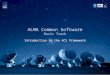 ALMA Common Software Basic Track Introduction to the ACS Framework