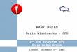 Maria Wisniewska - CEO BANK PEKAO London, December 5 th, 2002 2 nd UCI INVESTOR DAY Focus on New Europe