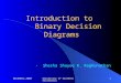 November,2000University of Southern California1 Introduction to Binary Decision Diagrams - Shesha Shayee K. Raghunathan