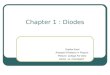 Chapter 1 : Diodes Gopika Sood Assistant Professor in Physics PGGovt College For Girls Sector -11, Chandigarh