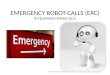 EMERGENCY ROBOT-CALLS (ERC) IP-TELEPHONY SPRING 2013 © 2013 - Proprietary & Confidential – TSM @ Northeastern University