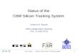 1 J.M. Heuser − Status of the Silicon Tracking System Johann M. Heuser CBM Collaboration Meeting GSI, 15 April 2010 Status of the CBM Silicon Tracking