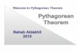 History of Pythagoras demo5337/Group3/hist.html *Pythagoras was born in Greece, and he did a lot of traveling to Egypt to learn
