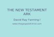 THE NEW TESTAMENT ARK David Ray Fanning I 